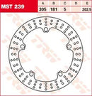 Bmw R 1200 C ABS (0424) [2001-2003, 2005] - Brzdový kotouč pevný kruhový – obrázek 12