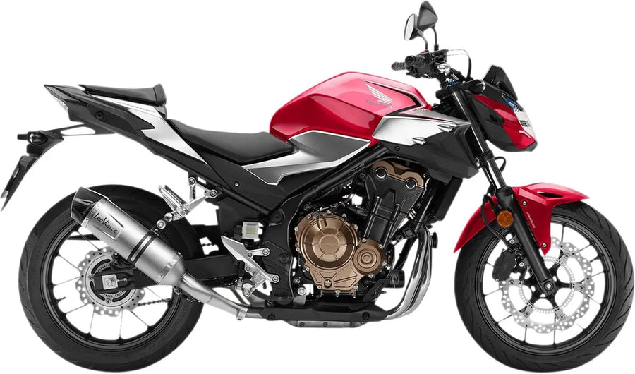 honda cb 500 hornet [LEOVINCE] – nasouvací tlumič LV One Evo z nerezové oceli