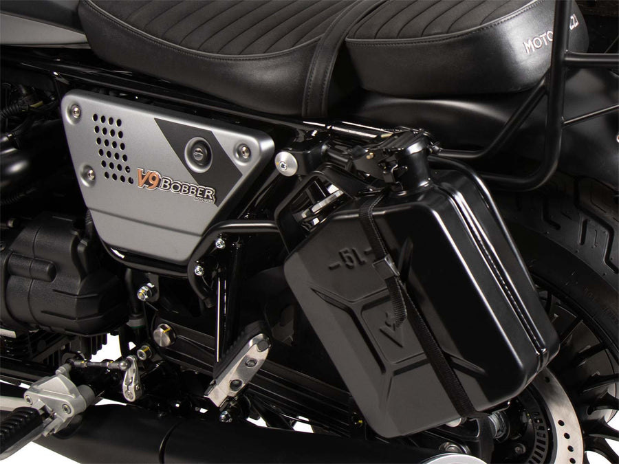 Moto Guzzi v 9 Bobber [2021-2025] - Výřez kanystr včetně držitele