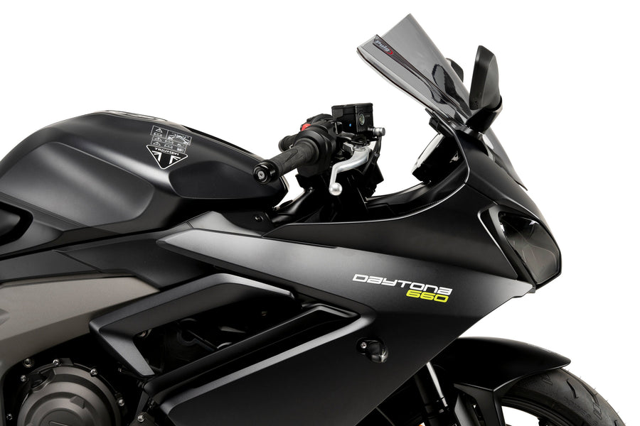 TRIUMPH DAYTONA 660 [2025] – obrazovka Z-Racing – černá