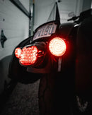 Harley Davidson Fxwg [CUSTOM DYNAMICS] – Ploché zadní světlo LED