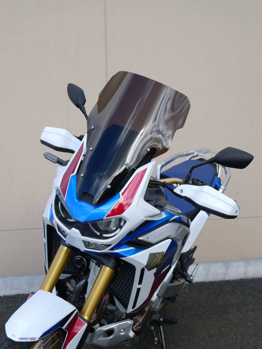 Honda CRF 1100 Africa Twin [BULLSTER] – Čelní sklo pro čelní pohled na Hondu