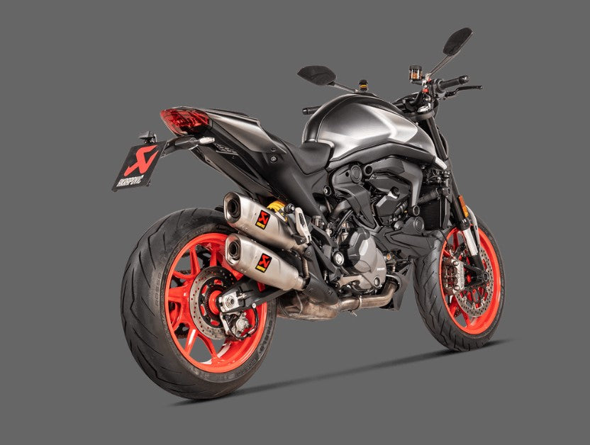 DUCATI 937 MONSTER [2021-2024] - výfukový systém s nasouvacím potrubím (titan)