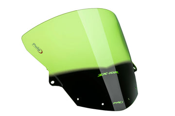 KAWASAKI ZX-10R [2008–2010] - Standardscheibe | Grün | PUIG 4627V