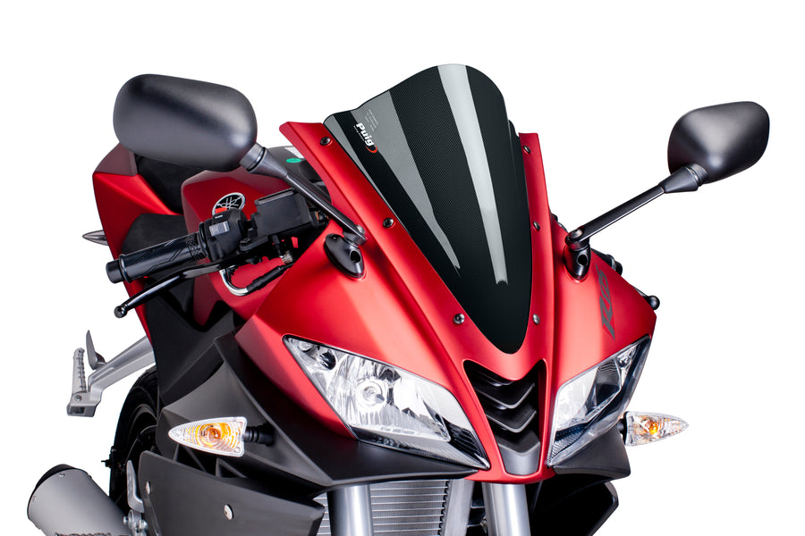 YAMAHA YZF-R 125 [2018] – závodní obrazovka – černá
