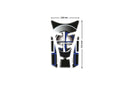 YAMAHA YZF 1000 R THUNDERACE [2002] – Chránič nádrže Wings – stříbrný-18