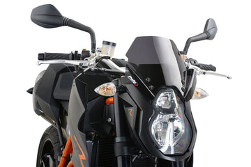 TRIUMPH BONNEVILLE T 120 BLACK [2025] - Sportovní čelní sklo nové generace | Silně tónovaný | PUIG 4942F