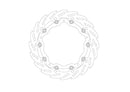 Ktm Rc 390 ABS [2022-2023] - FLAME Schwimmende Alu-Bremsscheibe – Ausführung: Black Aluminum Carrier – Bild 6