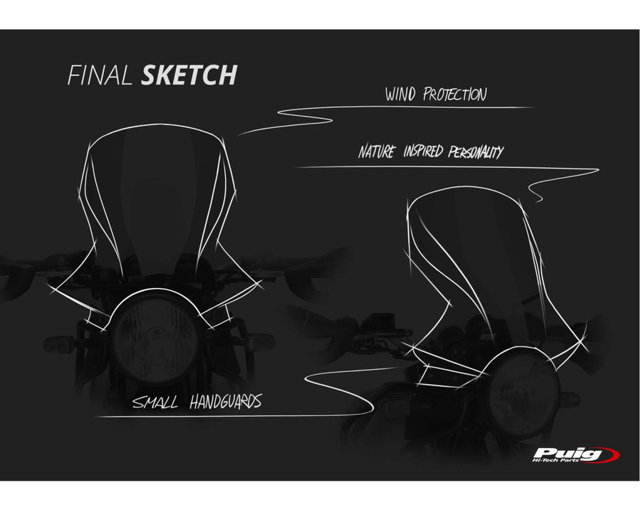 ROYAL ENFIELD HIMALAYAN 410 [2020] – Touring Screen – Tónovaná