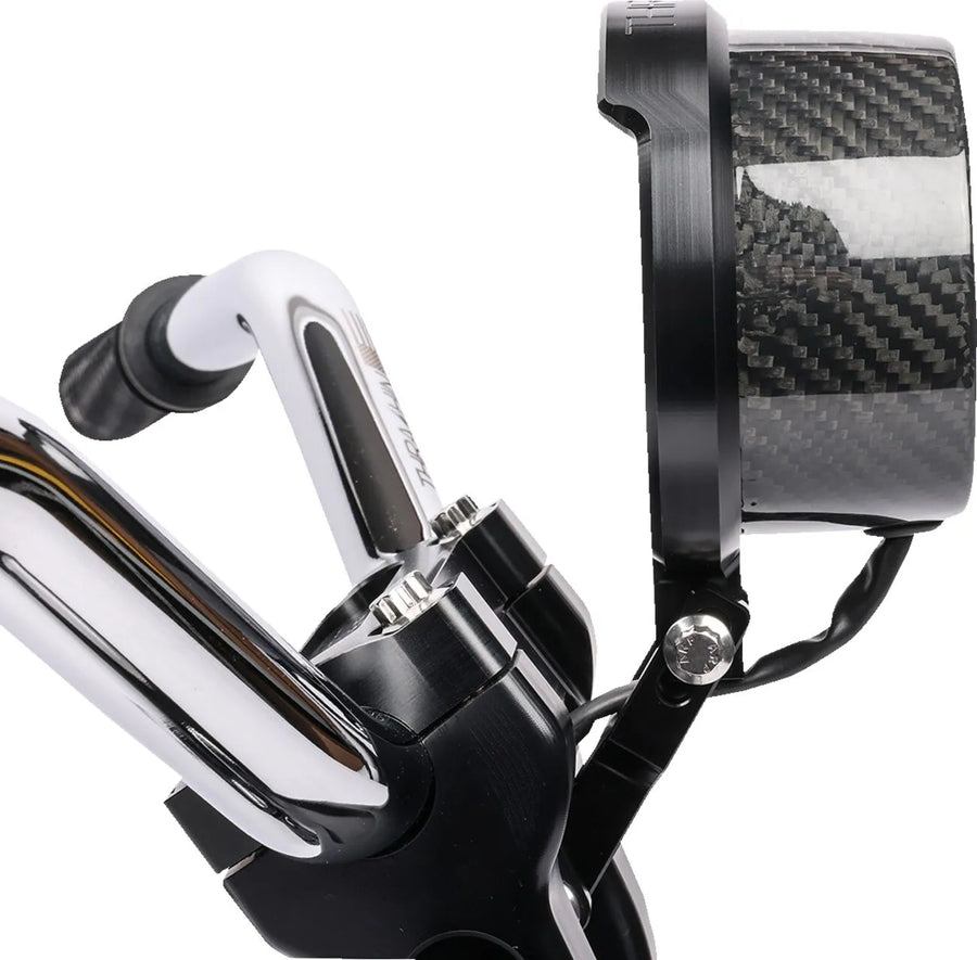 harley davidson fxlrs [THRASHIN SUPPLY CO.] – Softail Gauge Offset Kit