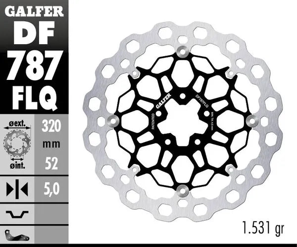 Ktm 890 Duke Gp [2022-2023] - Schwimmende Bremsscheibe Cubiq – Bild 4