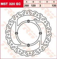 Swm SM 125 R [2016-2020] - Bremsscheibe – Bild 9