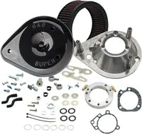 Harley-Davidson XL 883 L Sportster SuperLow [2020] - Tropfenförmiger Luftfilter – Oberfläche: Schwarz – Bild 3