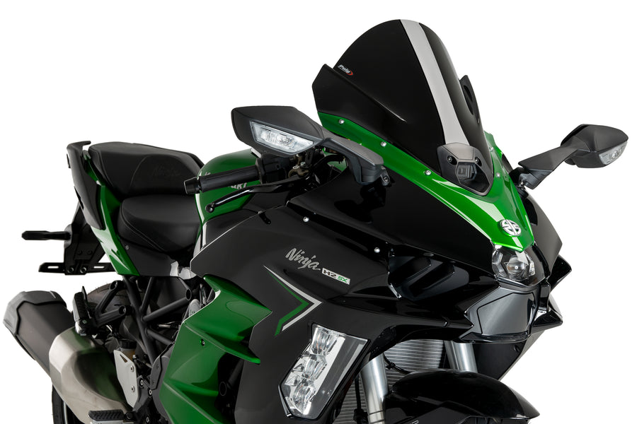 KAWASAKI NINJA H2 SX SE [2025] – Z-Racing Screen – Transparentní
