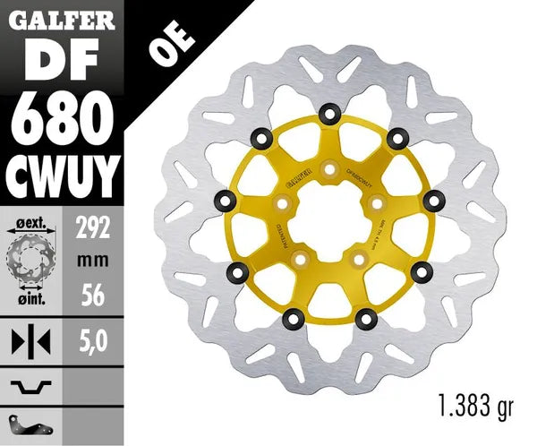 Harley-Davidson XG 500 Street [2019-2020] - brzdové kotouče - povrch: zlatá, stříbrná - obrázek 4