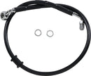 harley davidson flde [DRAG SPECIALTIES] - Prodloužené brzdové vedení z nerezové oceli-1