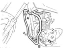 Honda CM 125 [1982-1986] - Bar pro ochranu motoru-1