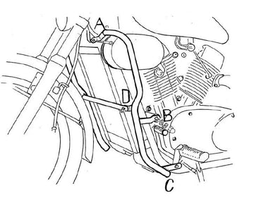 Kawasaki VN 1500 [1988-2004] - Motorská ochrana