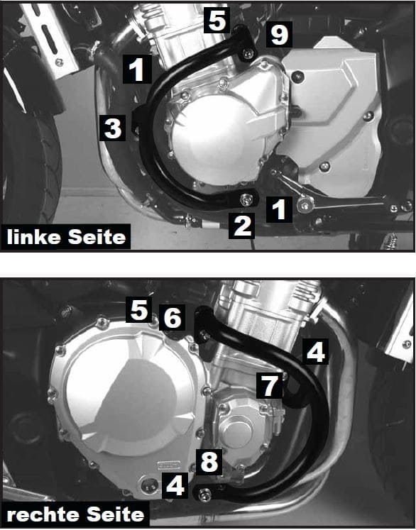 Suzuki GSF 1250 [2007-2016] - Bar pro ochranu motoru
