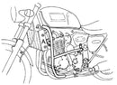 Triumph Thunderbird [1995-1998] - Ochranný kryt motoru