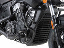 Indian Scout Bobber [2017-2024] - boční pohled na kryt motoru