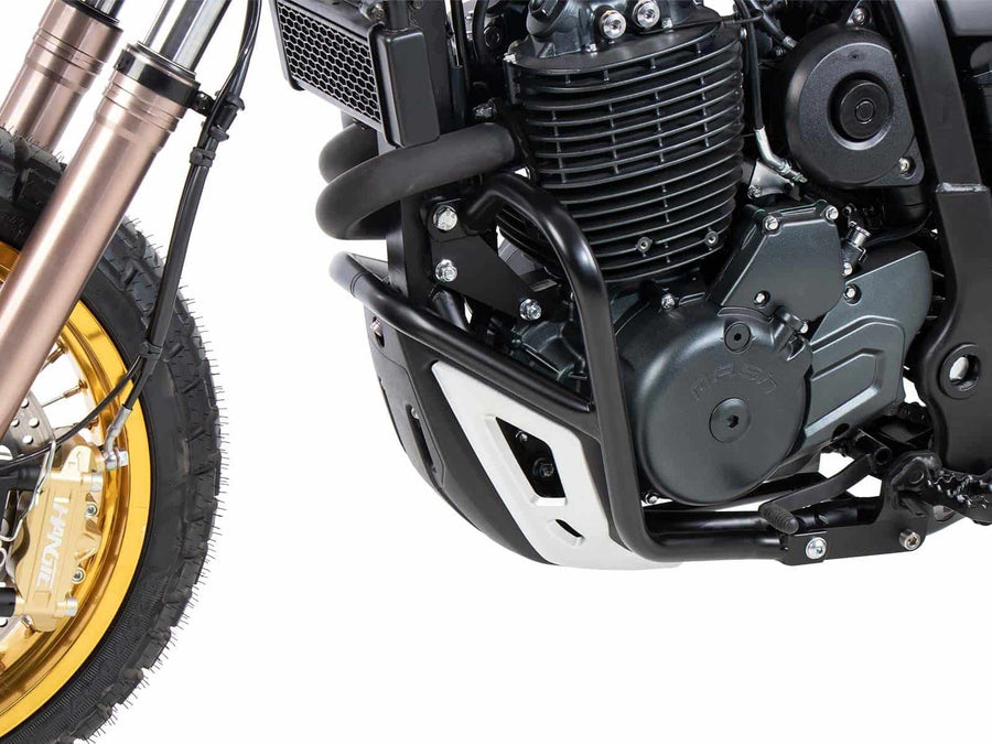 Mash X-Ride 650 Classic [2020-2025] - Pohled zepředu na kryt motoru