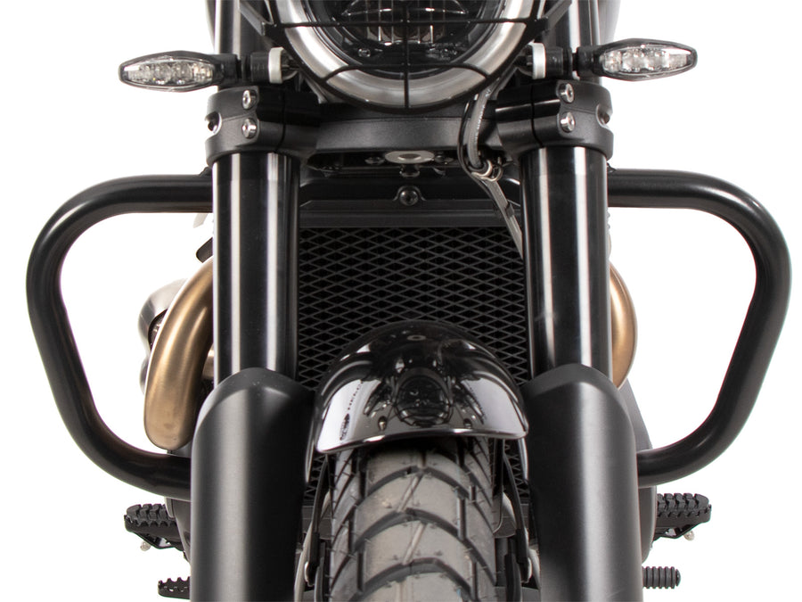 Triumph Scrambler 1200 X [2024-2025] – pohled na sestavu krytu motoru