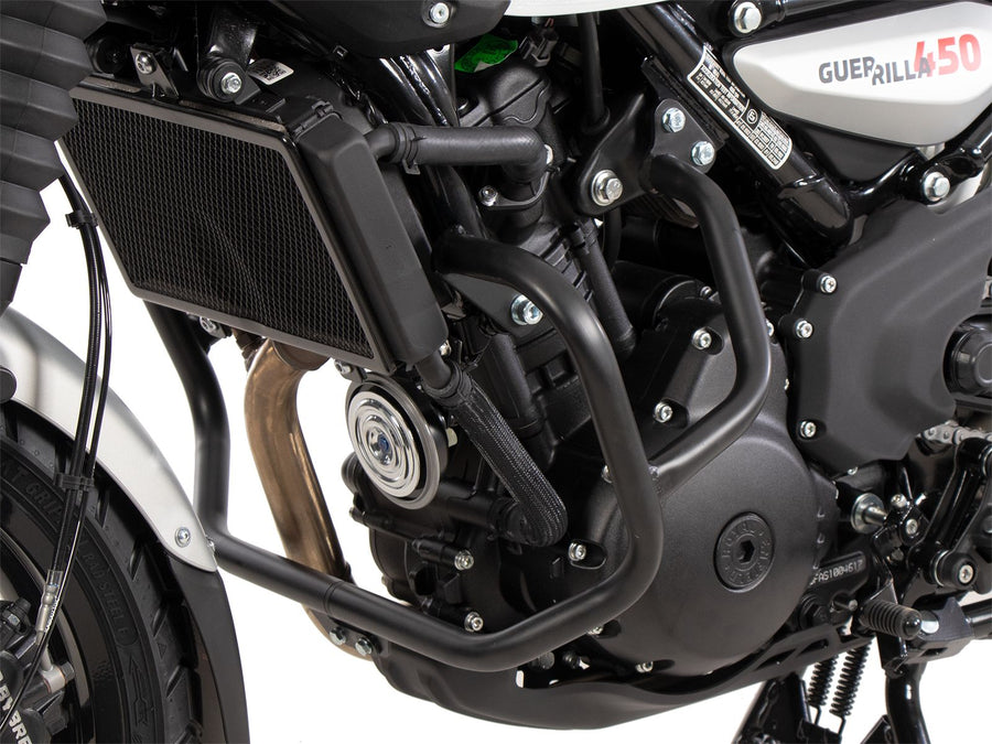 Royal Enfield Guerrilla 450 [2024-2025] - boční pohled na kryt motoru