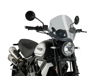 DUCATI Scrambler 1100 DARK PRO [2025] – ALU čelní deska – černá