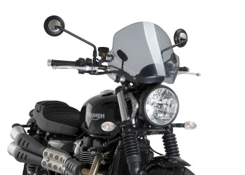 TRIUMPH Scrambler 900 [2025] – přední panel ABS – karbonový vzhled