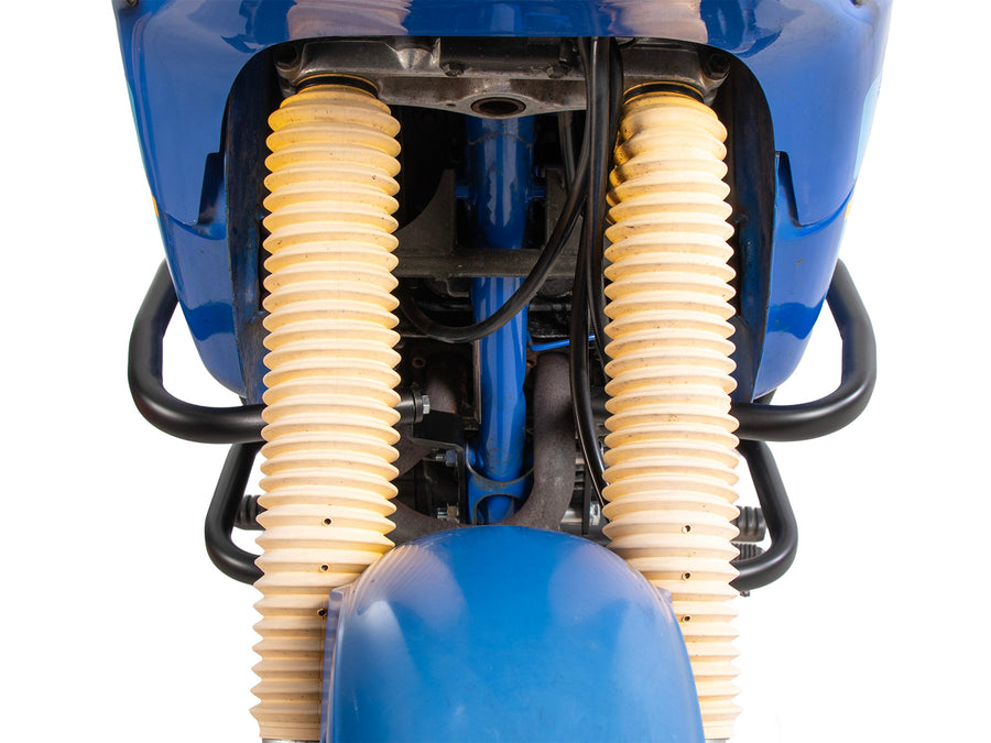Yamaha XT 600 Ténéré [1988-1990] - boční pohled na kryt motoru