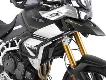 Triumph Tiger 850 Sport [2021-2025] - Detailní pohled na ochrannou lištu nádrže