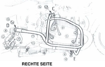 BMW R 850 R [2000-2006] - Bar pro ochranu motoru