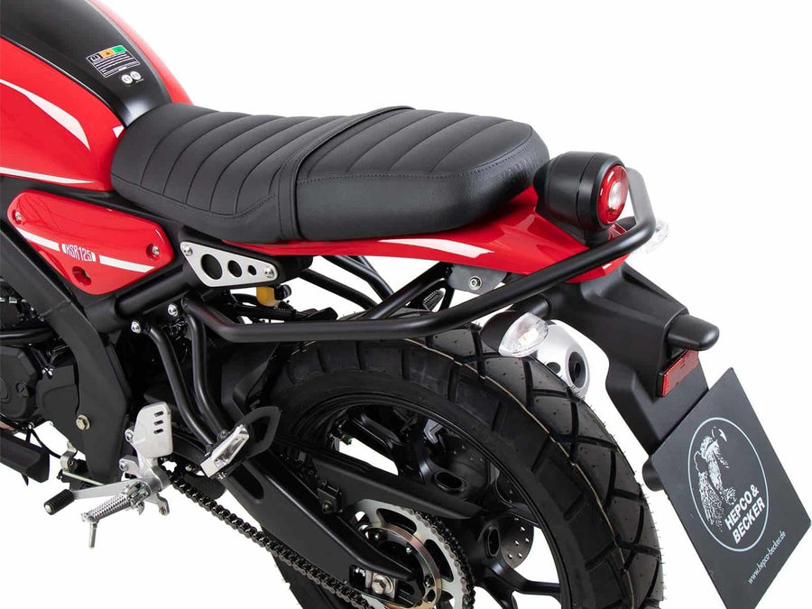 Yamaha XSR 125 [2021-2025] - Detailní pohled na zadní ochrannou lištu