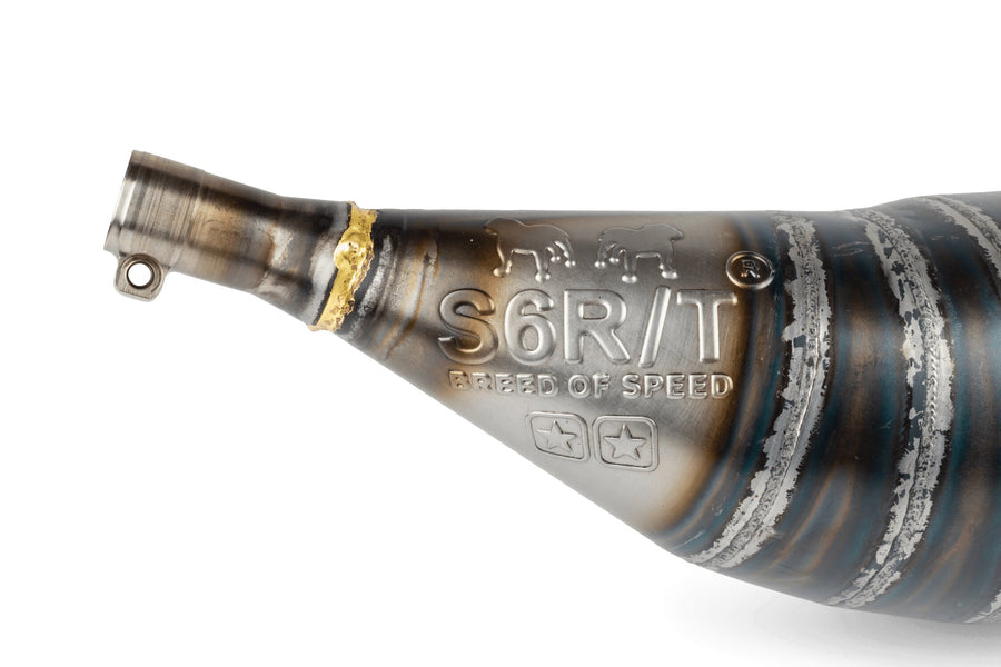 Beta RR SM 50 2T - Auspuff R/T 80-90 Rot