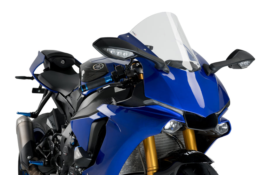 YAMAHA YZF-R1M [2016] – obrazovka R-Racer – černá