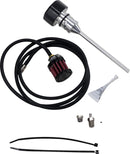 Harley-Davidson FLSTFI 1923 Softail Fat Boy Gray Ghost 117 [2025-2026] - Belüfteter Messstab – Oberfläche: Schwarz – Bild 1