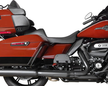 harley davidson touring [DRAG SPECIALTIES] – sedadlo Predator III s prodlouženým dosahem - 0
