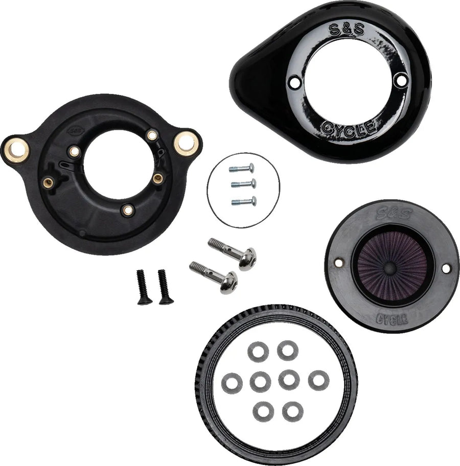 Harley-Davidson FLRT 1868 Freewheeler 114 [2022-2023] - Air Stinger Stealth Luftfiltersatz – Oberfläche: Schwarz – Bild 1