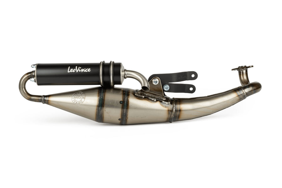 Aprilia SR Netscaper 50 2T LC - Výfuk Handmade TT Black Edition
