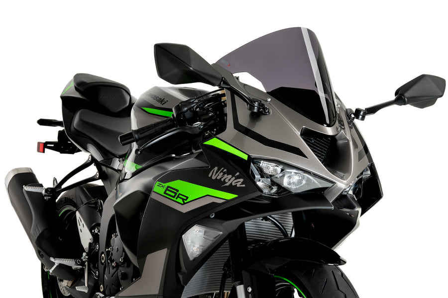 KAWASAKI ZX-6R NINJA [2025] – obrazovka R-Racer – průhledná