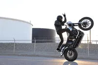 Harley-Davidson XL 1200 T Sportster Superlow [2018-2019, 2018-2020] - brzdový kotouč Cubiq™ - povrch: černý, chrom - obrázek 12