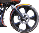 harley davidson touring [PAUL YAFFE BAGGER NATION] – ocelový blatník DEI 21", 23", 26"-2