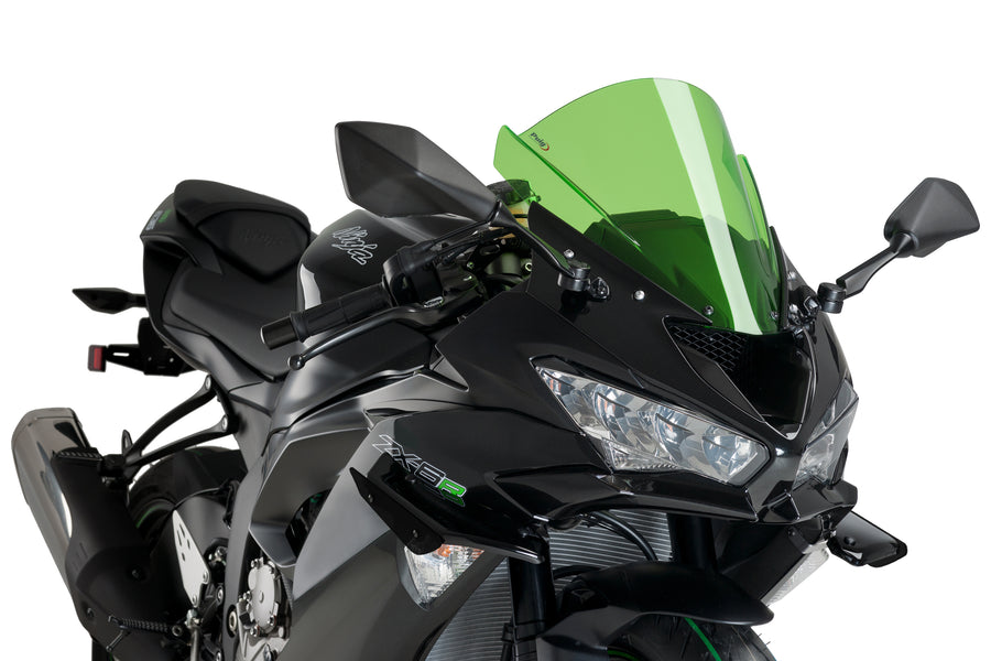 KAWASAKI ZX-6R NINJA [2018] – sportovní boční spoiler – černý