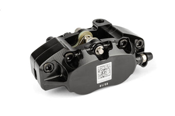 Yamaha Aerox 50 2T LC [2000–] - 4-Kolben Bremssattel mit Adapter Schwarz