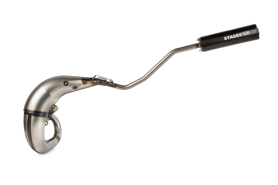Beta RR SM 50 2T - Auspuff Streetrace High Mount links schwarz