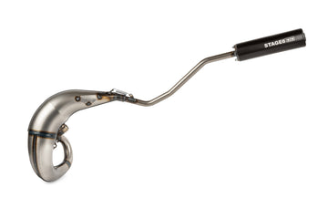 Beta RR-T SM 50 2T - Auspuff Streetrace High Mount links schwarz