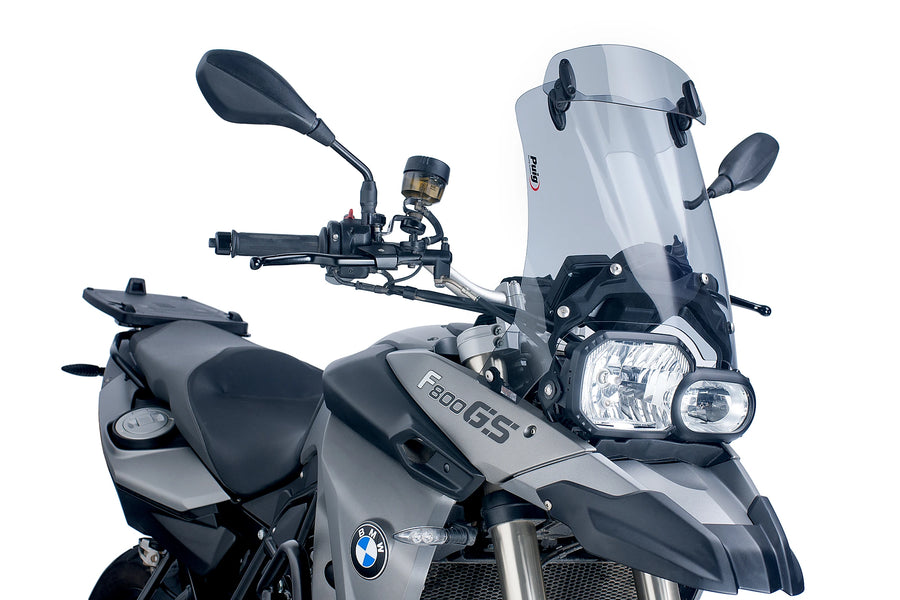BMW F 650 GS / F 800 GS [2008–2017] - PUIG Tourenscheibe mit Visier | Getönt | PUIG 5914H