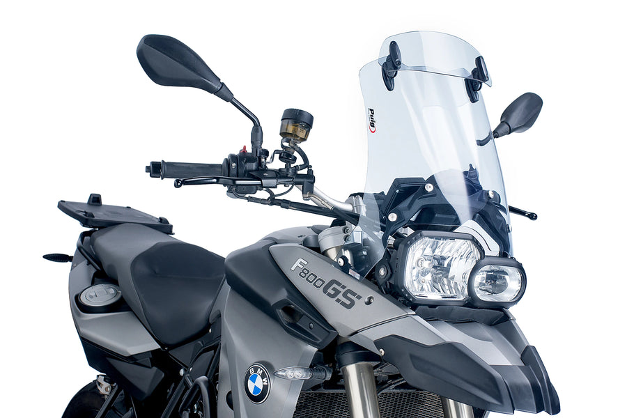 BMW F 650 GS / F 800 GS [2008–2017] - PUIG Tourenscheibe mit Visier | Klar | PUIG 5914W