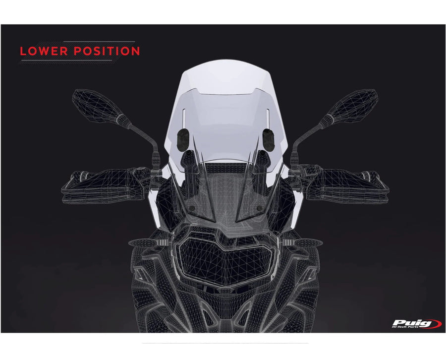 BMW F 750 GS [2024] – Nastavitelné čelní sklo – silně tónované